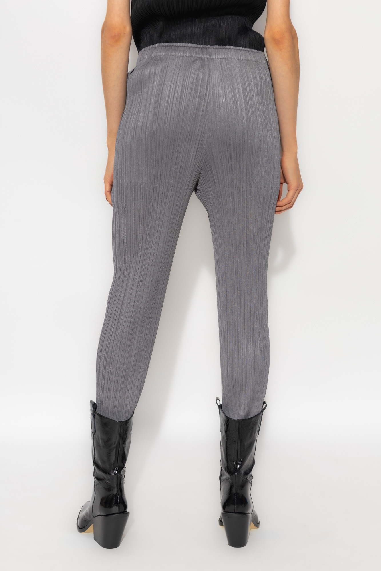 Grey Pleated trousers Issey Miyake Pleats Please - Vitkac Canada